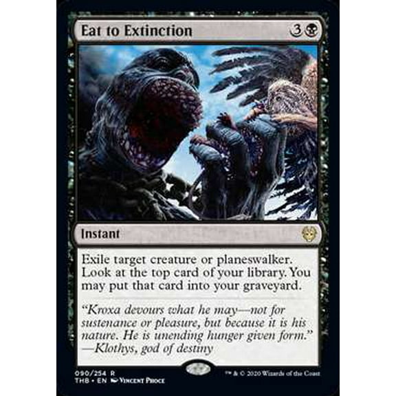MtG Theros Beyond Death Rare Eat to Extinction #90