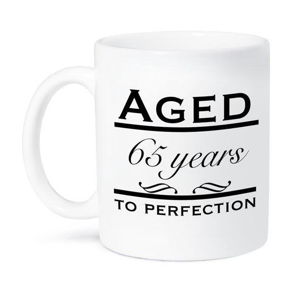 3dRose, Aged 65 years to perfection, 15oz Mug