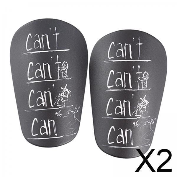 Mini Espinilleras De Fútbol - 2 Pares (4 Unidades), Extra Pequeñas, Ligeras, Para Niños Y Niñas