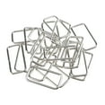thumbnail image 6 of HILABEE 3x20 Pieces Metal Square Buckle Connector for DIY Bag Craft 38x16x2.8mm, 6 of 8