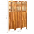 thumbnail image 4 of vidaXL 3-Panel Room Divider 121x2x170 cm Solid Acacia Wood, 4 of 5