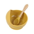 thumbnail image 1 of Special Bowl For Children To Learn To Eat Certificated Baby Silicone Bowl Dessert Feeding Plate Silicone Suction Bowl For Baby Tableware Set With Spoon…, 1 of 9