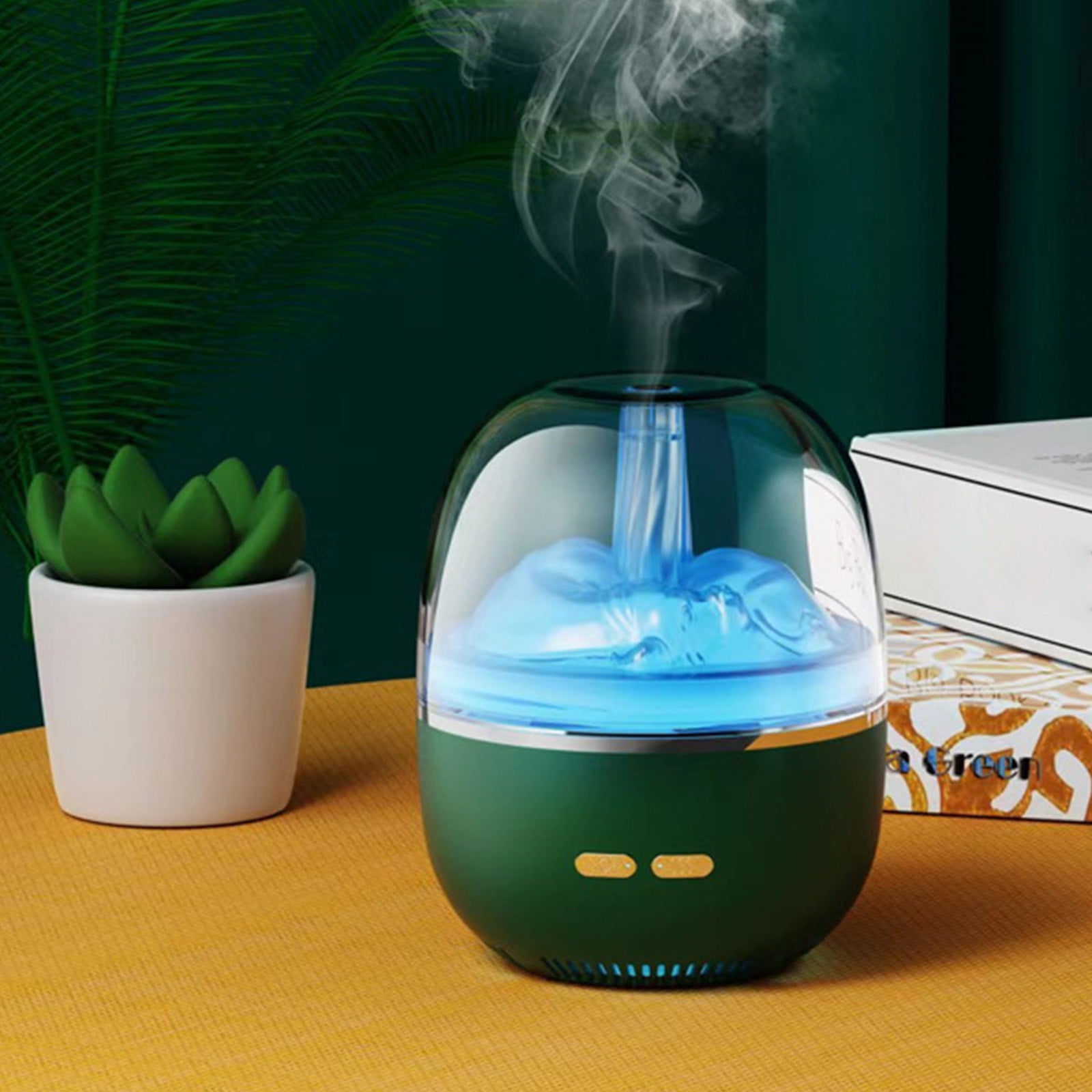 WQQZJJ Humidifiers For Bedroom Large Room Home Warm For Mist Top Desk Humidifiers Essential Oil Diffuser Quiet With Mist Humidifiers For Home Small Humidifier
