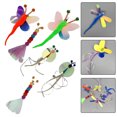 thumbnail image 3 of 6 Pcs Recharges de Jouet Baguette pour Chat Jouets Interactifs de Remplacement, 3 of 9