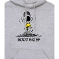 thumbnail image 3 of Peanuts - Charlie Brown Baseball Mound Good Grief - Men's Pullover Hoodie, 3 of 6