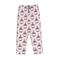 thumbnail image 4 of Goofa Cute Cupcake Printed Soft Pajama Pants for Women, Wide Leg Comfy Casual Lounge Yoga Pants-Large, 4 of 9