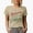 Tan, variant on Rainbow Kisses & Leprechaun Wishes, Retro St. Patrick's Day Art Merch Gift, White T-Shirt, Small