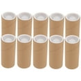 thumbnail image 3 of GARVALON 10pcs Coin Wrappers Practical Kraft Storage Tube For Coin Carrying, 3 of 7