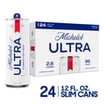 thumbnail image 3 of Michelob ULTRA Superior Light American Lager Beer, 24 pack, 12 fl oz Aluminum Cans, 4.2 % ABV, 3 of 9