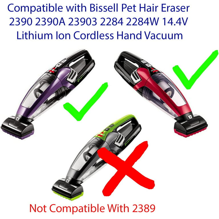 Bissell Pet Hair Eraser Li-ion Cordless Hand Vacuum, Vacuums, Furniture &  Appliances