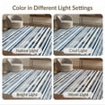 thumbnail image 7 of ODIKA 8'x10' Washable Area Rug Boho Striped Farmhouse Vintage Geometric Stripe Motifs Southwestern for Living Room, Under Sectional, Family , Durable, Non-Slip, 7 of 7