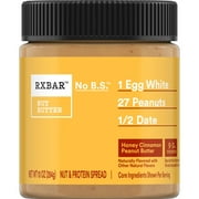 RX Nut Butter Gluten-Free Honey Cinnamon Peanut Butter, Protein Snack, 10 oz
