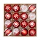 thumbnail image 4 of 16x Bolas Navideñas Adornos Navideños Colgantes Bolas Colgantes Rojo blanco, 4 of 9