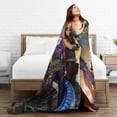 thumbnail image 5 of Descendants Blanket, Anime Throw Blanket For Bed Sofa Couch, Super Soft Flannel Blanket For Bedroom Livingroom, 40"X30", 5 of 9