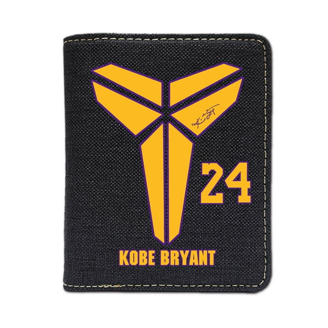 Wallet Kobes Bryants Blacks Mambas Anime Personajes Slim BiF
