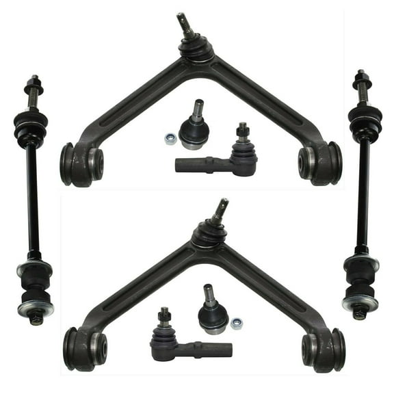 8 Piece Kit Front Upper Control Arms, Lower Ball Joints, Sway Bar Links, Outer Tie Rods 4WD Vehicles Only Fits select: 2003-2005 DODGE RAM 1500 ST/SLT, 2002 DODGE RAM 1500