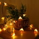 thumbnail image 2 of Cadena de Luces Solares de Abeja, 20 LED 5M Luces de Cadena de Abeja Solares 8 Modos Luces de Alambre de Cobre Guirnalda Exterior Impermeable para Jardín Patio Puerta Patio Valla Fiesta - Blanco, 2 of 7