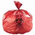 thumbnail image 3 of Low-Density Can Liner, 40 x 46, 45gal, 1.3mil, Red, 20/Roll, 5 Rolls/Carton, 3 of 4