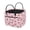 Pink Strawberry, variant on Yuyamidu Pink Strawberry Quilted Laundry Basket for Bedroom with Front Pocket Foldable Nursery Hamper Large Capacity Laundry Nursery Hamper for Organize Clothes Toys