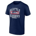 thumbnail image 2 of Men's Fanatics  Navy Seattle Seahawks Americana T-Shirt, 2 of 3
