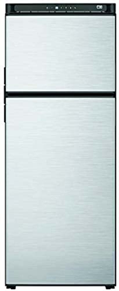 Norcold N10DCSSR Polar-Series 10 cu.ft. DC Compressor RV Refrigerator with Stainless Steel Doors - Right-Handed,Silver