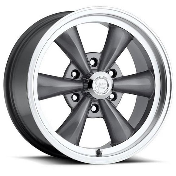 Vision Wheel 141H7883GM19 17 x 8 Po Légende 6 Roues & 44; Gunmetal - 5.250 Po Arrière - 6 x 5.50 Po