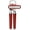 Empire Red, variant on Classic Multifunction Can Opener and Bottle Opener Easy to Use, Razor Sharp Stainless Steel Cutting Wheel, Soft Ergonomic Handles, Black