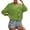 Green, variant on Cardigan Sweater Ladies Solid Color Button Sweater Knit Cropped Loose Cardigan Women's Cardigans Black