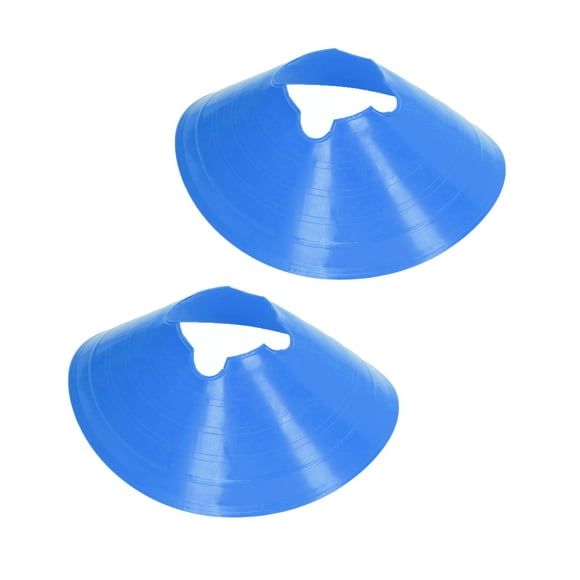 Sports Disc Cone Markers, Tear Resistant PE Wear Resistant 20 PCS Soccer Disc Cones Colorfast For Football Blue,Green,Red,Yellow