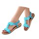 thumbnail image 3 of MKLEKYY Sandalias de Mujer Sandalias Casuales Cómodas para Mujer Zapatos de Playa Planos Transpirables para Uso Diario Primavera Verano Otoño, 3 of 5