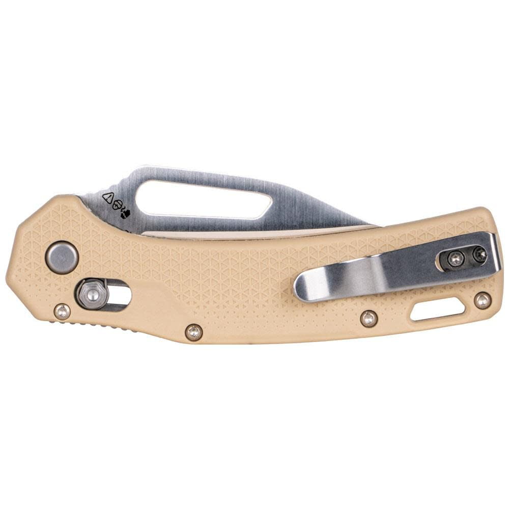 Klein Tools Kto Clip Point Blade Knife, Sand