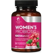 Probiotics for Women With 50 Billion CFU - Multi Strains Womens Probiotic With Acidophilus For Daily Digestive, Vaginal & Urinary Health Support, Immune Support, Shelf Stable - 60 Capsules