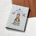 thumbnail image 5 of Happy 4th of July Patriotic Golden Retriever Marching Band Uniform Balloons Fireworks Travel Passport Wallet Goldens Dog Lover Gifts Idea PU Leather Passport Holder Cover - 13009, 5 of 5