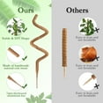 thumbnail image 5 of 2 Pack 30 Inch Moss Pole for Plants Monstera, Tall Moss Poles for Climbing Plants Monstera, Handmade Coco Coir Plant Pole, Monstera Plant Support for Plant Grow, 5 of 7