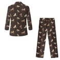 thumbnail image 2 of Whosucclay Horse Pattern, Non-Stretch Polyester Cloth Boys Suit Dual Front Pockets Breathable Boys Outfit for Party Wedding Graduation, 2 of 10