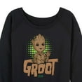 thumbnail image 3 of Marvel Guardians of the Galaxy - Baby Groot - Women's French Terry Pullover Sweatshirt, 3 of 5