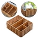 thumbnail image 1 of Organizador de escritorio, cesta con compartimentos para escritorio, 4 rejillas pequeñas, estante de escritorio que ahorra espacio para decoración,, 1 of 8
