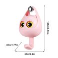 thumbnail image 4 of Lindo Guiño Gato Creativo Ganchos Adhesivos Impermeable Toalla Llavero () Rosa, 4 of 8