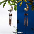 thumbnail image 3 of Solar Led Wind Chime Garden Outdoor Solar Powered Metal Wind Chime Light Waterproof Mobile Hanging Lamp Windbell Light For Patio Deck Lawns, 3 of 5