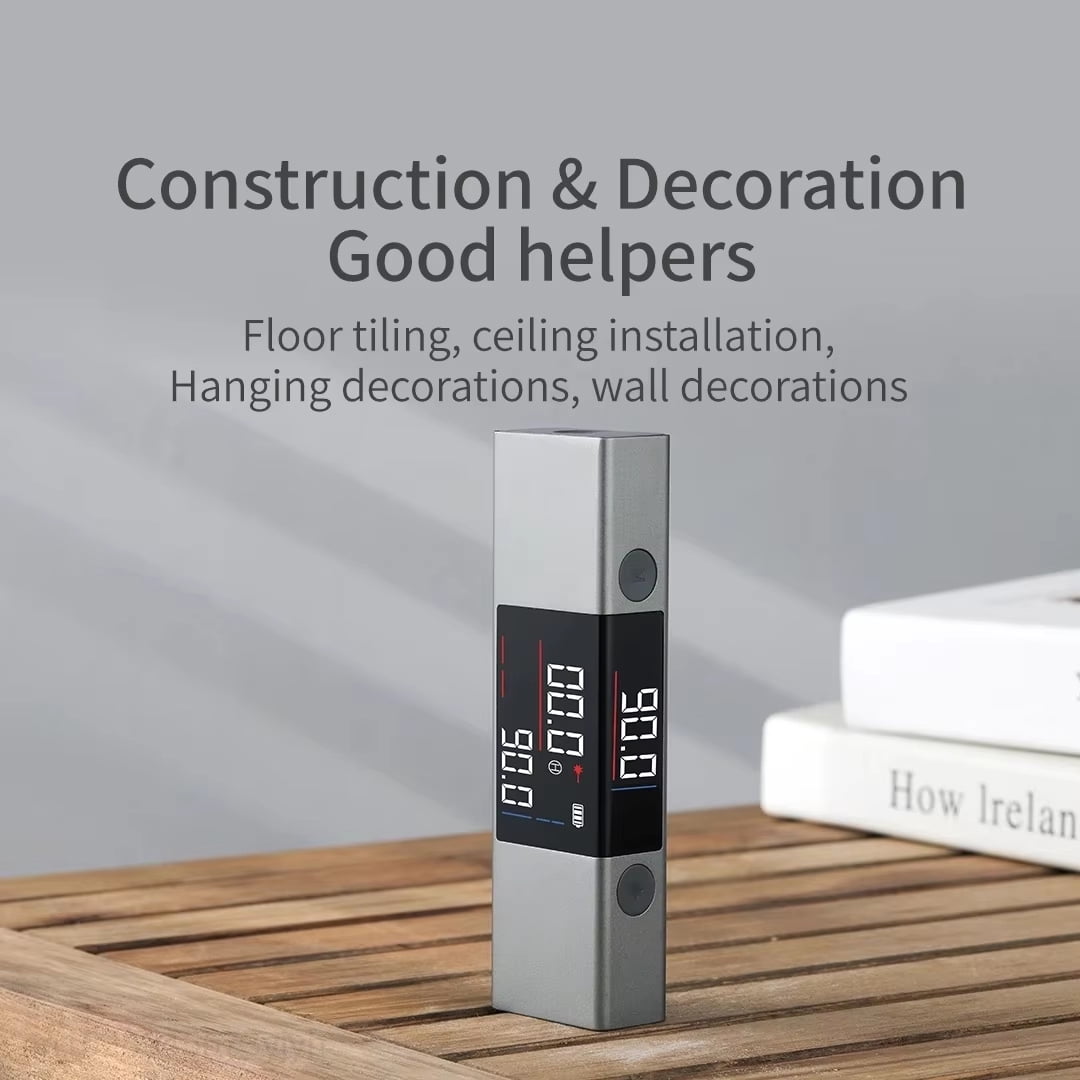 Original DUKA LI1 Digital Inclinometer: 2-in-1 Laser Protractor and Level Ruler with Type-C Charging