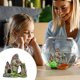 thumbnail image 4 of Adorno de Rocalla con Vista a La Montaña para Acuario con Escondite | Decoración de Resina para Pecera | Paisaje Natural Multicolor para Peces, Lagartos, Ranas y Reptiles | Decoración Segura para Acu, 4 of 6