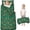 Green Christmas Gingerbread, variant on Green Christmas Gingerbread Man Pattern Toddler Nap Mats for Kids Preschool,50"x20" Sleeping Mat Bag or Kids,Toddler Sleeping Bag,Toddler Nap Mat or Daycare