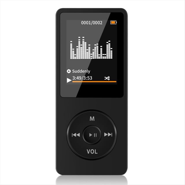 Reproductor de Música MP3 Bluetooth de 1,8 Pulgadas, Portátil, e-Book, MP4, Radio FM, 8 GB, Grabadora MP3 Ultrafina para Estudiantes.