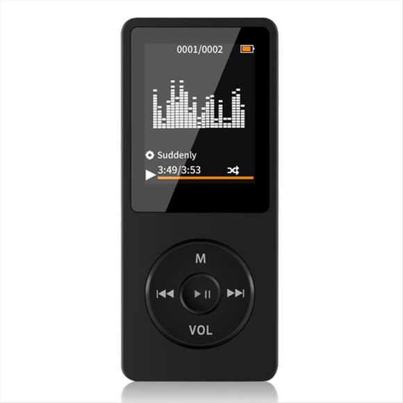 Reproductor de Música MP3 Bluetooth de 1,8 Pulgadas, Portátil, e-Book, MP4, Radio FM, 8 GB, Grabadora MP3 Ultrafina para Estudiantes.