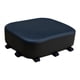 thumbnail image 2 of Asiento de bicicleta acolchado para hombre y mujer, con amortiguación de impactos Negro, 2 of 8