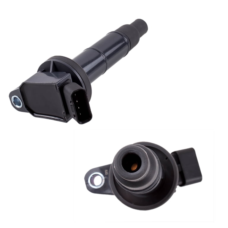 Toiumops Ignition Coil for Toyota Hilux RHiace Prado Regius Cruiser 4Runner Tacoma 2.4L 2.7L L4 2RZ/3RZ, 1Pcs Ignition Coil 90919-02237