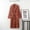 Orange, variant on Daqian Plus Size Womens Pajamas Women's Fashion Robe Bathrobe Lengthening Keep Warm Lapel Same Style for Men and Women Long Sleeve Pajamas for Women White XL(XL)