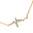 thumbnail image 5 of Collar Yinane Colgante Creativo Plateado Dorado 49cm, 5 of 5