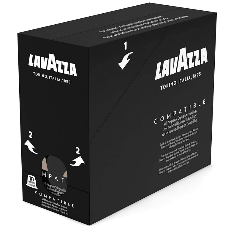Acheter Lavazza Café capsules espresso maestro ristretto intensité 12