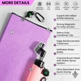 thumbnail image 3 of Golf Towels for Golf Bags for Women Men with Strong Magnetic Retractable Carabiner Golf Divot Repair Tool and Brush, 16''X16'' Microfiber Waffle Pattern Towel Absorbent Set, 3 of 7